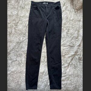 Old Navy 24/7 Sculpt High Rise Rockstar Super Skinny Black Jeans